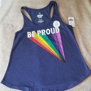 Family Fun " Be Proud " Tank Top - Medium